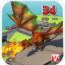 Летающий дракон Clash Simulation