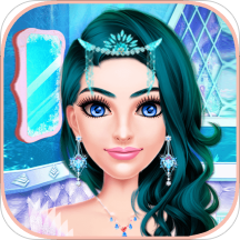 Princess Frozen Game: Spa Salon & dressup Room