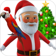 Funny Talking Santa Claus